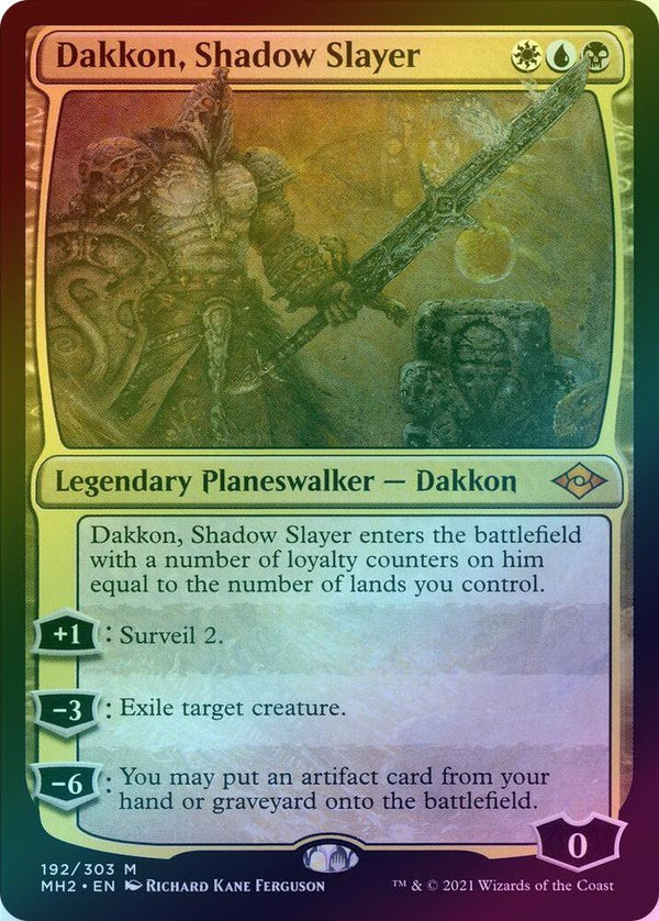 Dakkon, Shadow Slayer (Foil) (MH2)
