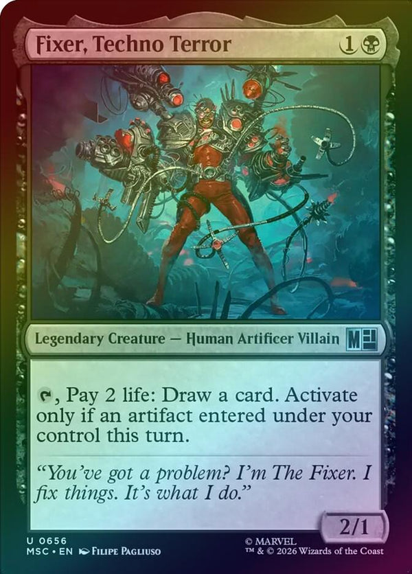 Fixer, Techno Terror (Foil) (MSC)