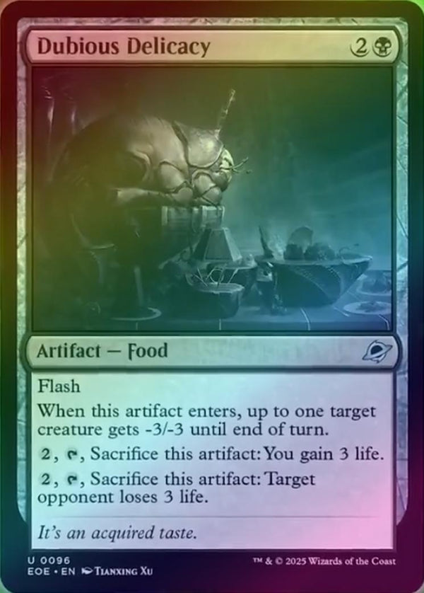 Dubious Delicacy (Foil) (EOE)