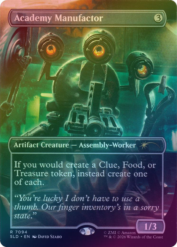 Academy Manufactor - FALLOUT Bonus Card (Foil) (SLD)