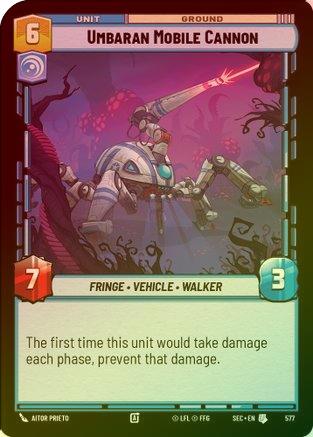Umbaran Mobile Cannon (Foil) - 577 - Uncommon (Foil)