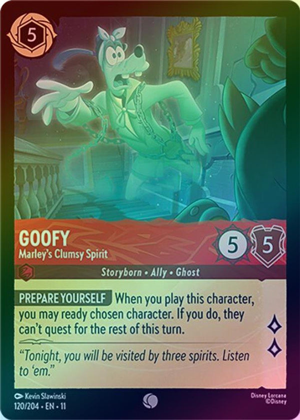 Goofy (Marley's Clumsy Spirit) - 120/204 - Common (Foil)