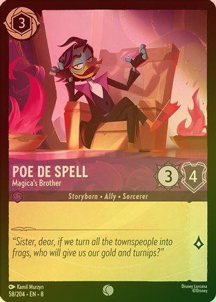 Poe De Spell (Magica's Brother) - 58/204 - Common (Foil)