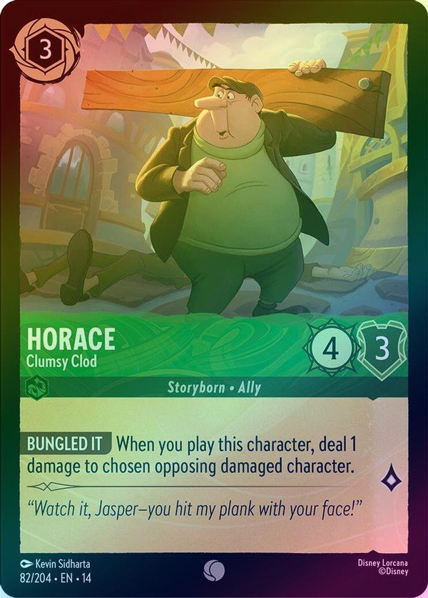 Horace (Clumsy Clod) - 82/204 - Common (Foil)