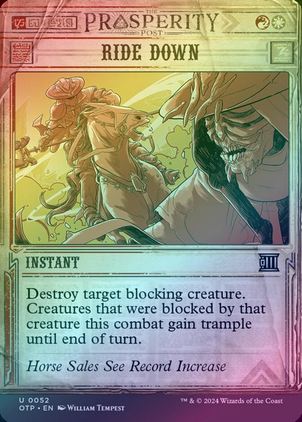 Ride Down (Foil) (OTP)