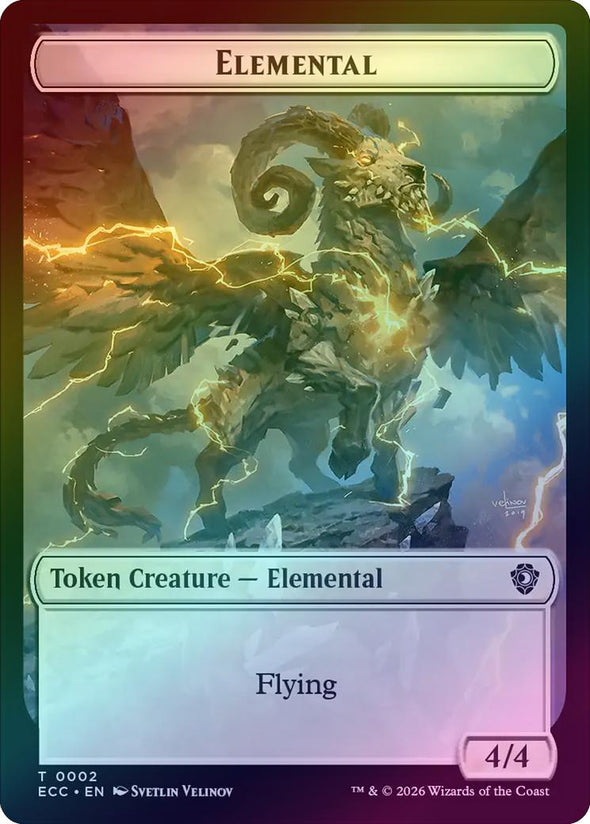 Elemental // Elemental Token (Foil) (TECC)