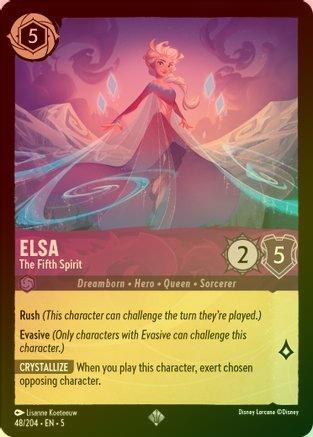 Elsa (The Fifth Spirit) - 48/204 - Super Rare (Foil)