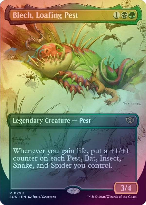 Blech, Loafing Pest - Borderless (Foil) (SOS)
