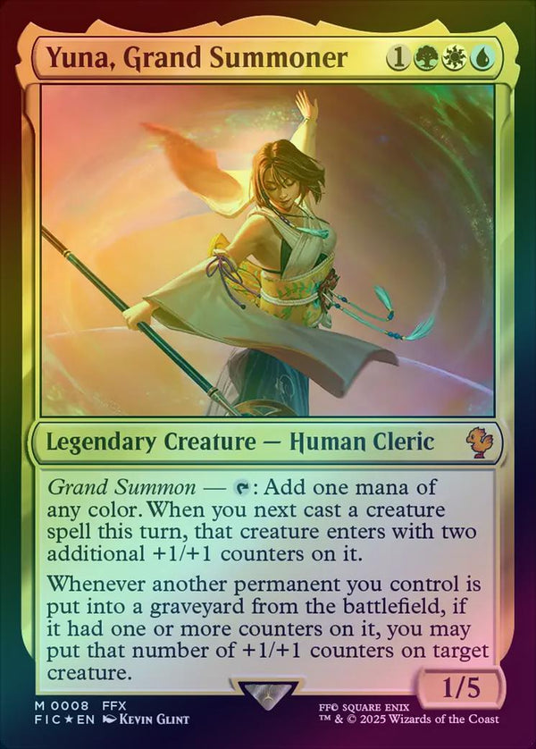 Yuna, Grand Summoner (Foil) (FIC)