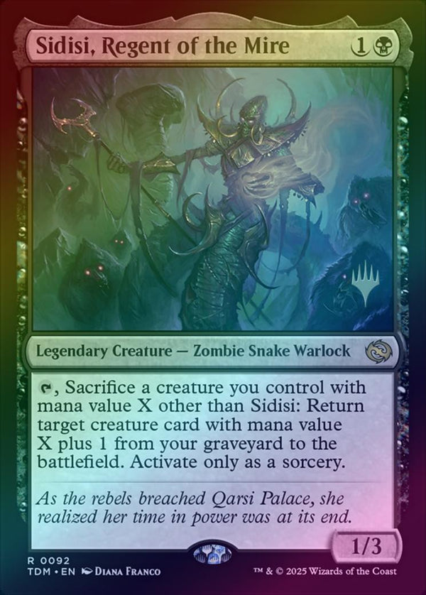 Sidisi, Regent of the Mire - Promo Pack (Foil) (PTDM)