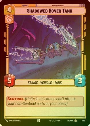 Shadowed Hover Tank - 722 - Common (Foil)
