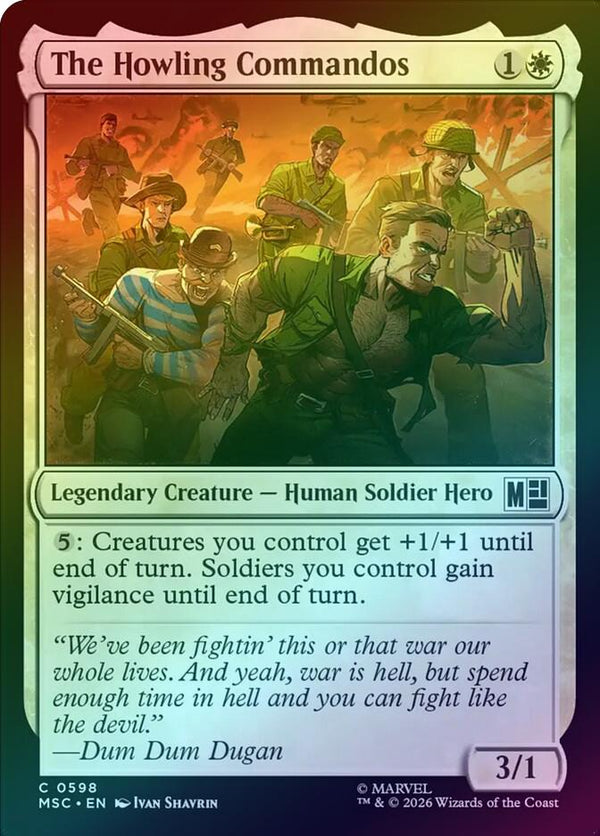 The Howling Commandos (Foil) (MSC)