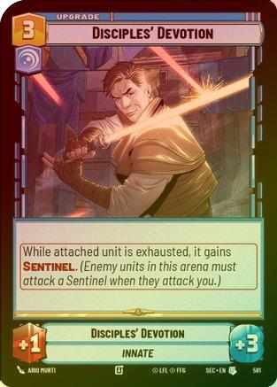Disciples' Devotion (Foil) - 581 - Uncommon (Foil)