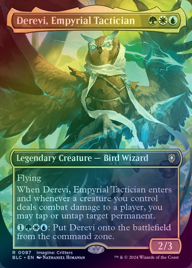 Derevi, Empyrial Tactician - Borderless (Foil) (BLC)