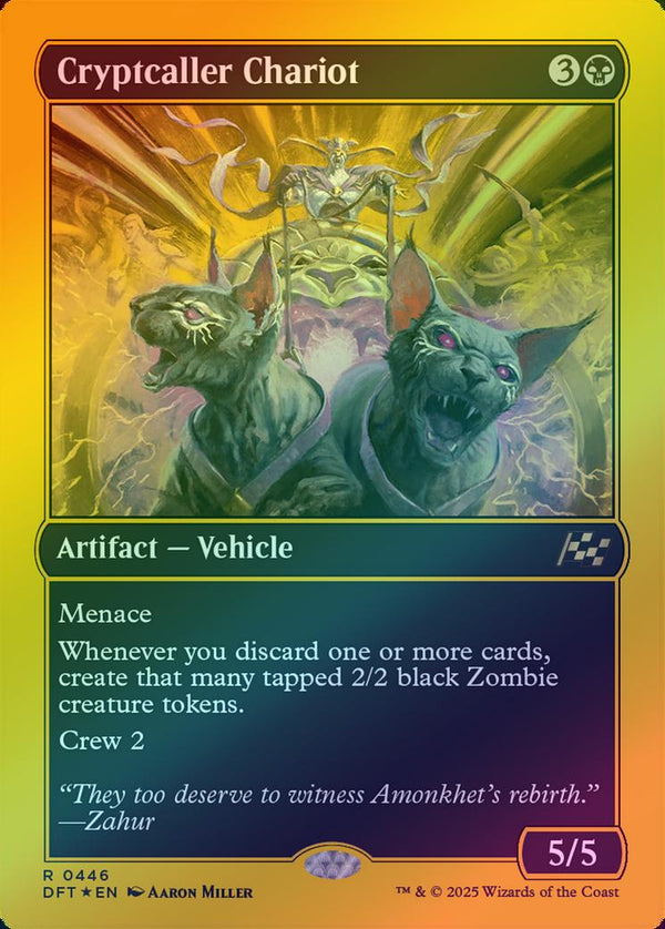 Cryptcaller Chariot (First-Place Foil) (DFT)