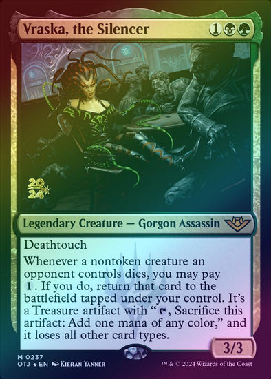 Vraska, the Silencer - Prerelease Promo (Foil) (POTJ)