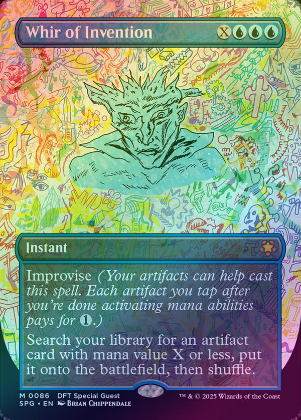 Whir of Invention - Borderless (Foil) (SPG)