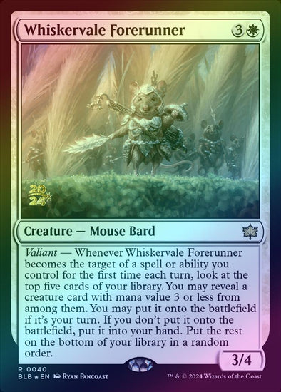 Whiskervale Forerunner - Prerelease Promo (Foil) (PBLB)