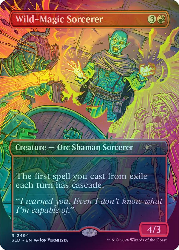 Wild-Magic Sorcerer - D&D: Shadows Over Baldur's Gate (Foil) (SLD)