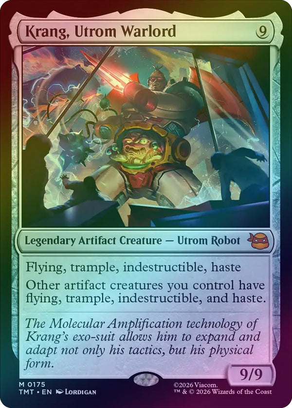 Krang, Utrom Warlord (Foil) (TMT)