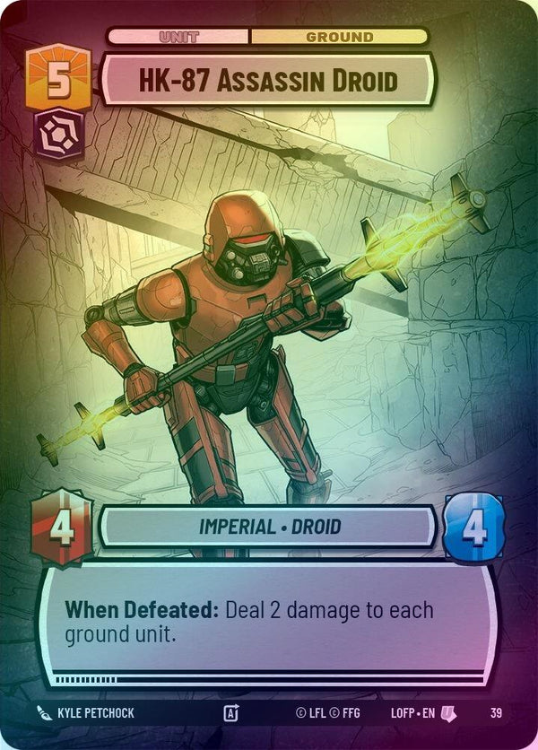 HK-87 Assassin Droid - 39 - Uncommon (Foil)