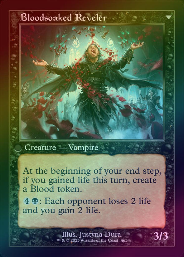 Restless Bloodseeker // Bloodsoaked Reveler - Retro Frame (Foil) (INR)