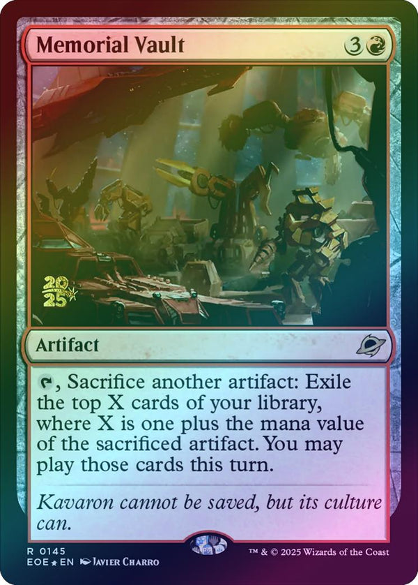 Memorial Vault - Prerelease Promo (Foil) (PEOE)