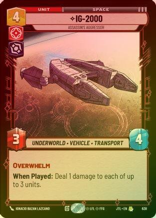 IG-2000 - Assassin's Aggressor - 638 - Rare (Foil)
