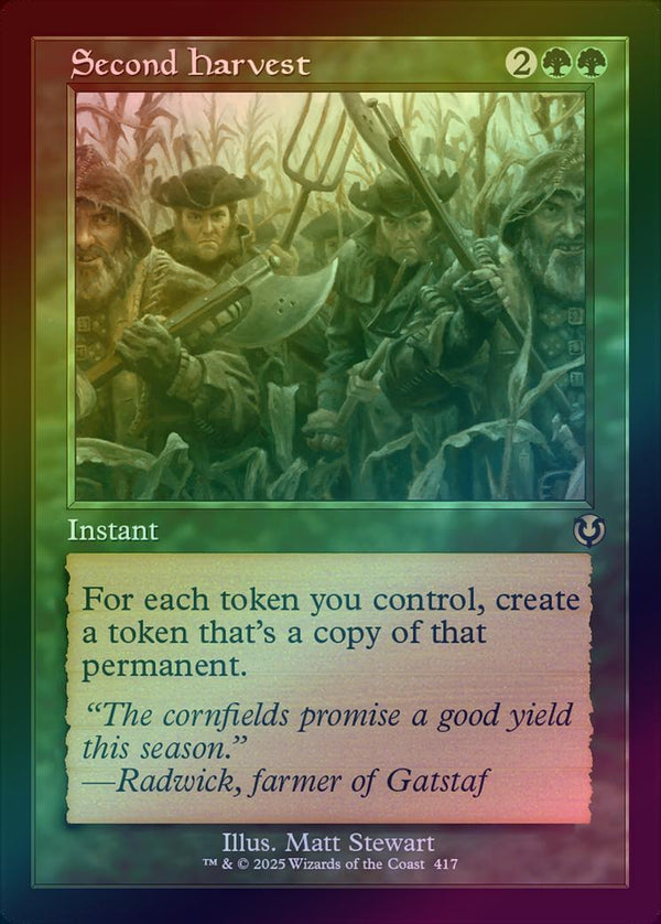 Second Harvest - Retro Frame (Foil) (INR)