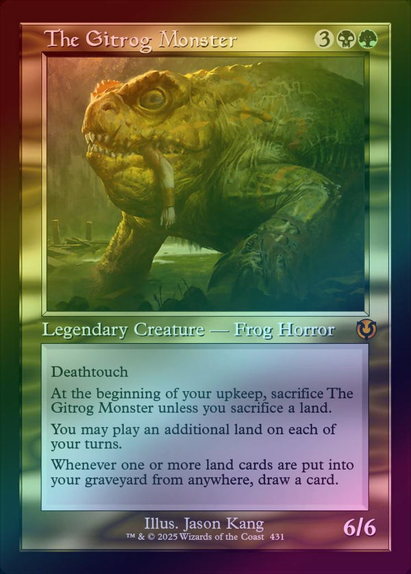 The Gitrog Monster - Retro Frame (Foil) (INR)