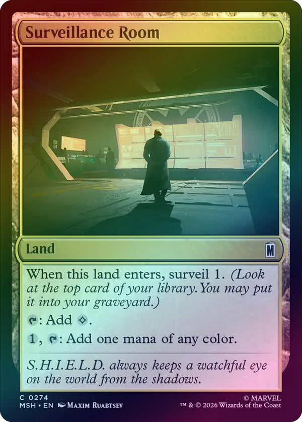 Surveillance Room (Foil) (MSH) (Pre-Order)