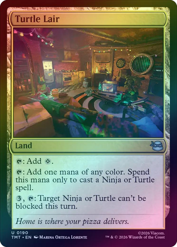 Turtle Lair (Foil) (TMT)