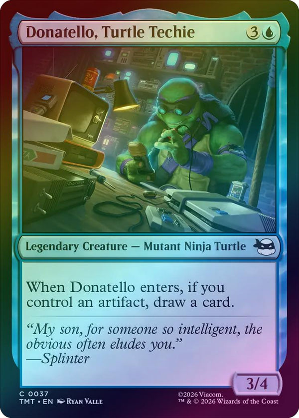 Donatello, Turtle Techie (Foil) (TMT)