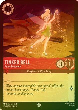 Tinker Bell (Fancy Footwork) - 106/204 - Common (Foil)