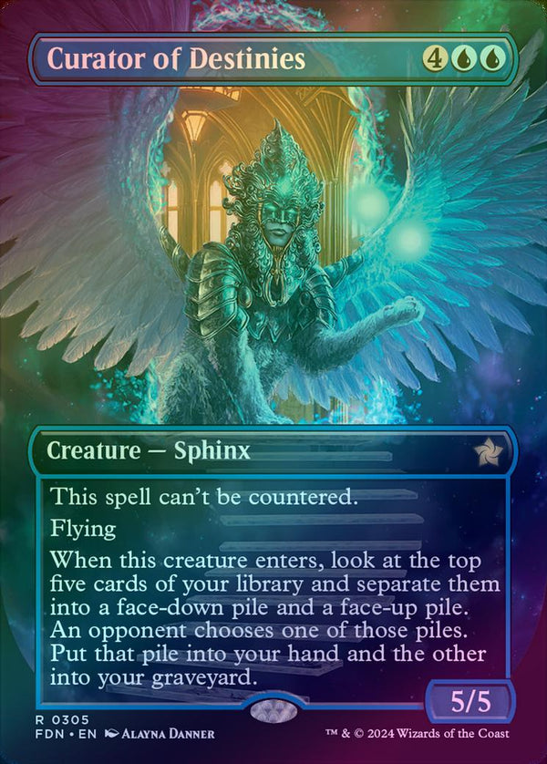 Curator of Destinies - Borderless (Foil) (FDN)