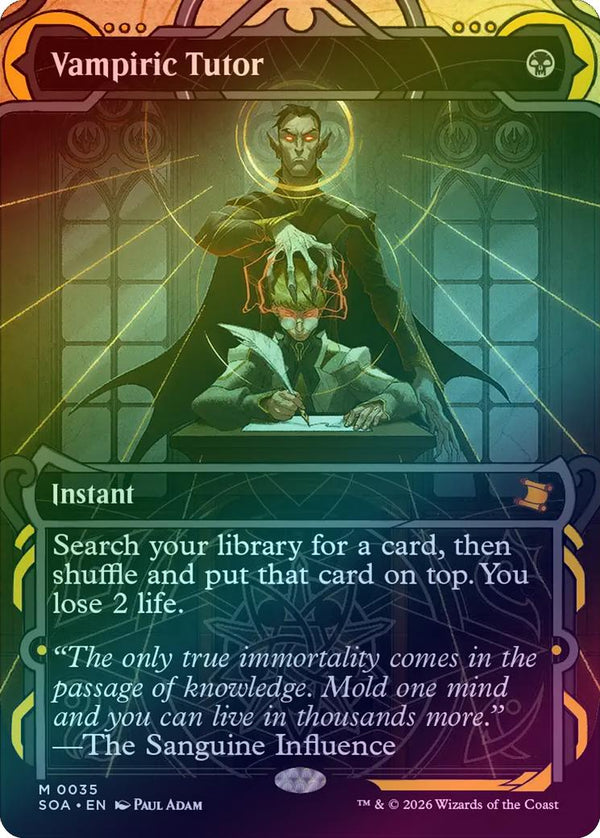 Vampiric Tutor (Foil) (SOA)