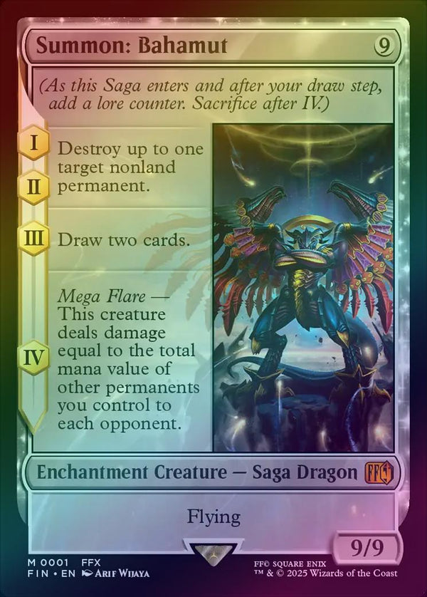 Summon: Bahamut (Foil) (FIN)