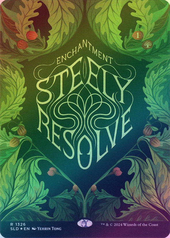 Steely Resolve // Steely Resolve - Borderless (Foil) (SLD)