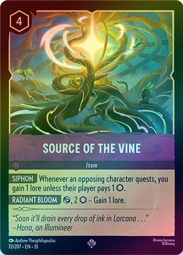 Source of the Vine - 72/207 - Super Rare (Foil)