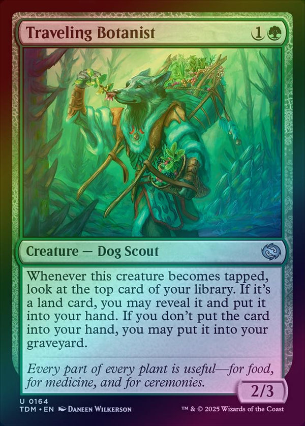 Traveling Botanist (Foil) (TDM)