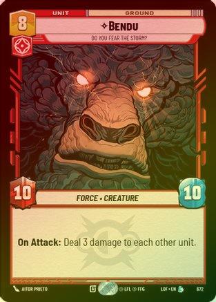 Bendu - Do You Fear the Storm? - 672 - Legendary (Foil)