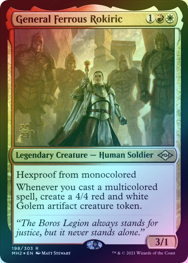 General Ferrous Rokiric - Prerelease Promo (Foil) (PMH2)