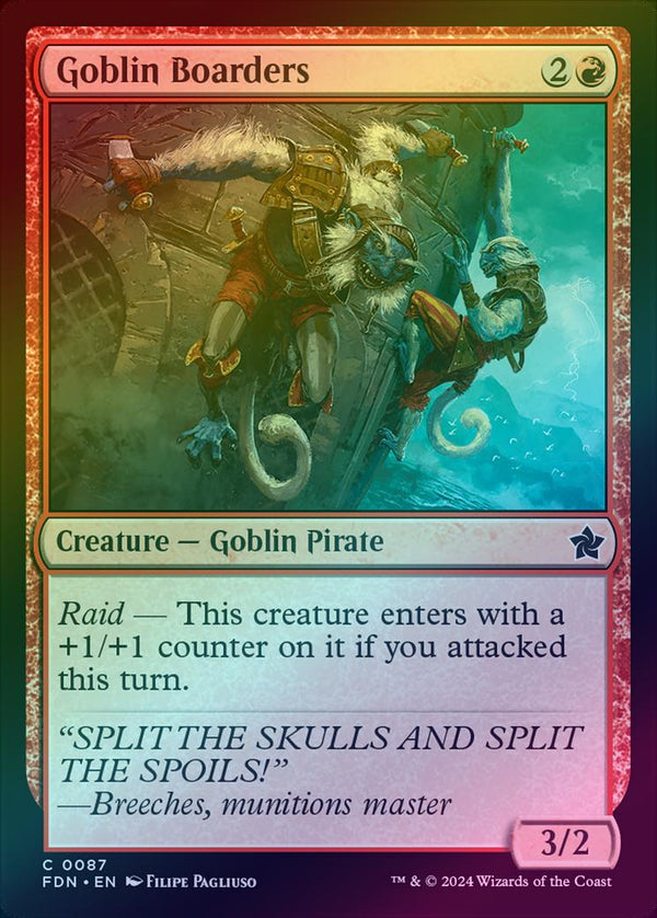 Goblin Boarders (Foil) (FDN)