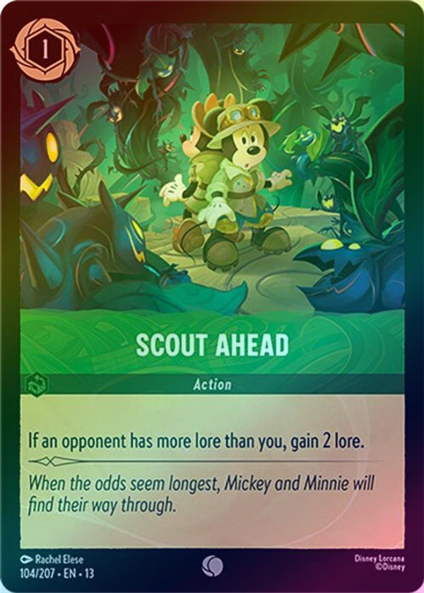 Scout Ahead - 104/207 - Common (Foil)