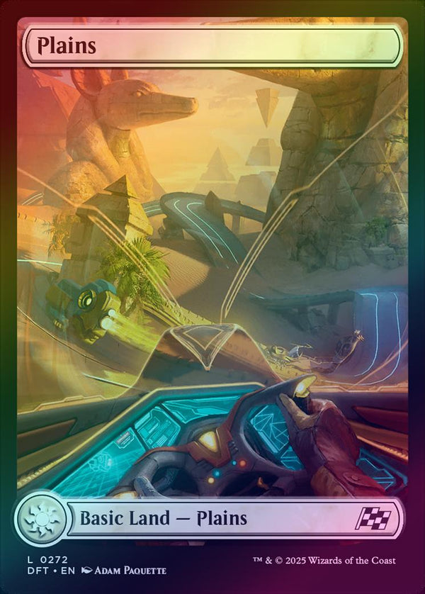 Plains (272) - Full Art (Foil) (DFT)