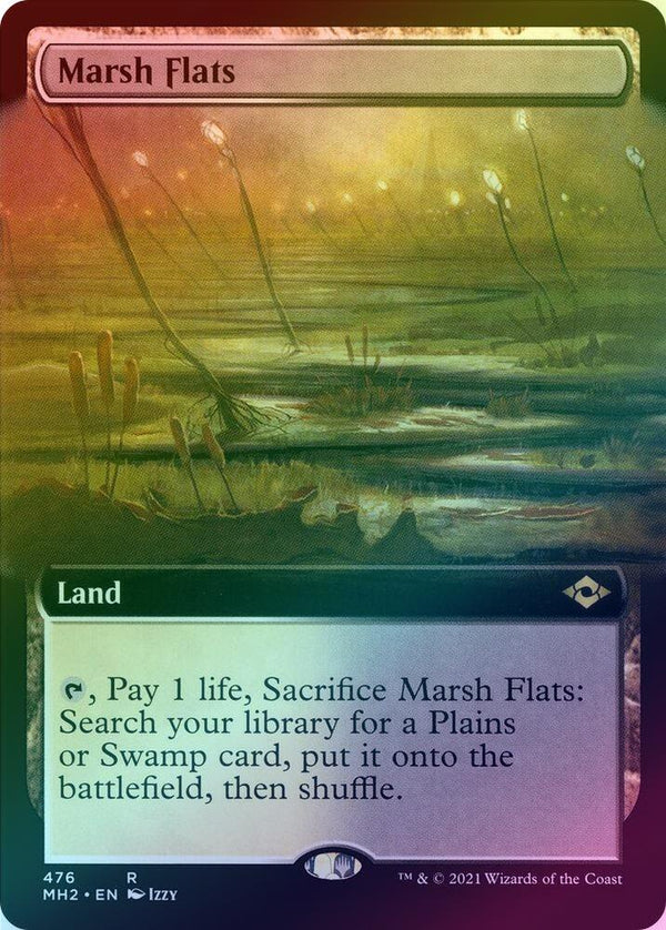 Marsh Flats - Extended Art (Foil) (MH2)