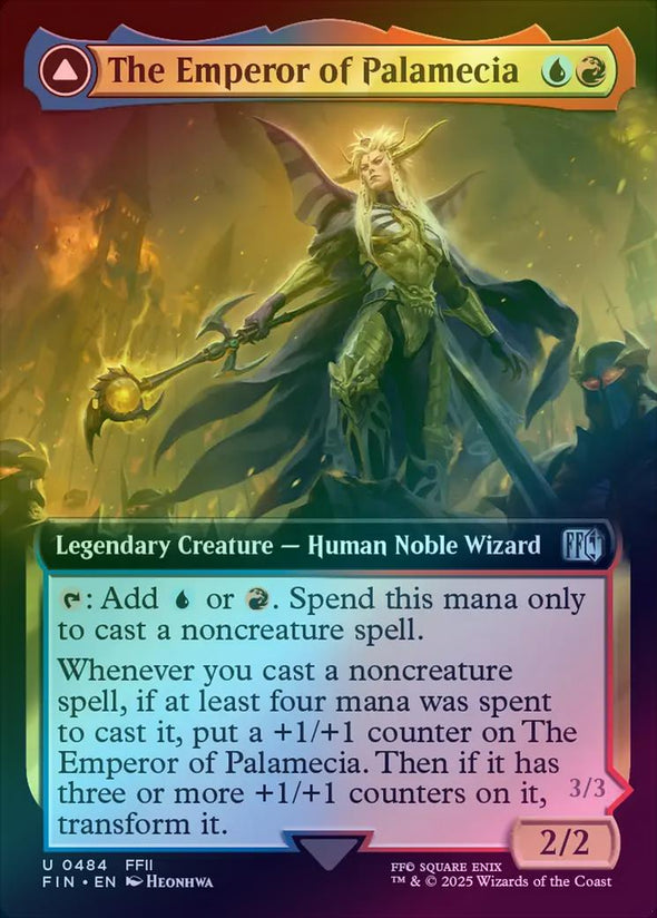 The Emperor of Palamecia // The Lord Master of Hell - Extended Art (Foil) (FIN)
