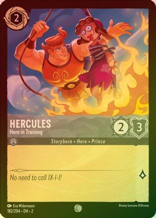 Hercules (Hero in Training) - 182/204 - Common (Foil)