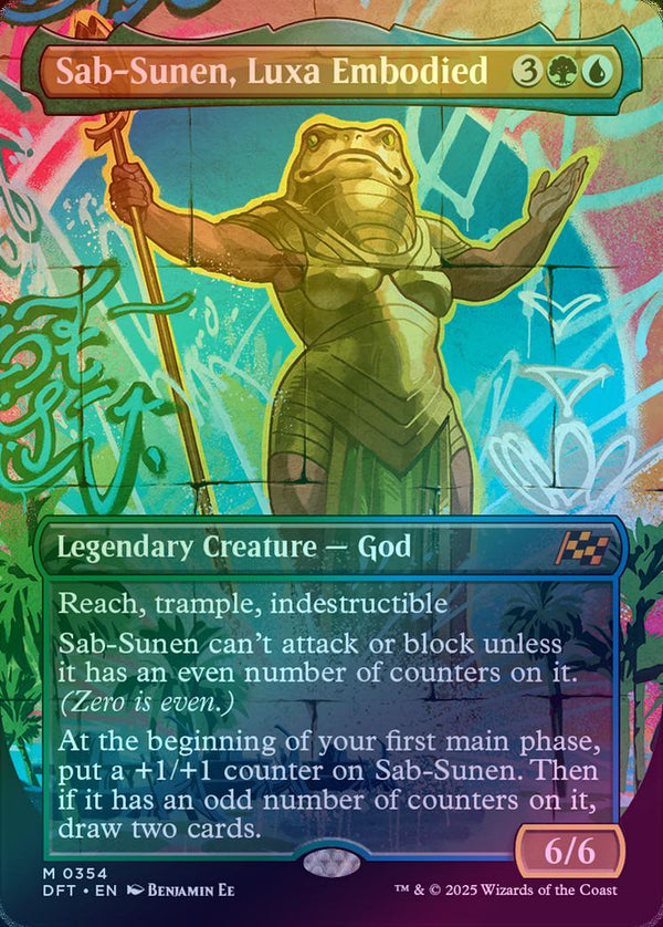 Sab-Sunen, Luxa Embodied - Borderless Graffiti Giant (Foil) (DFT)