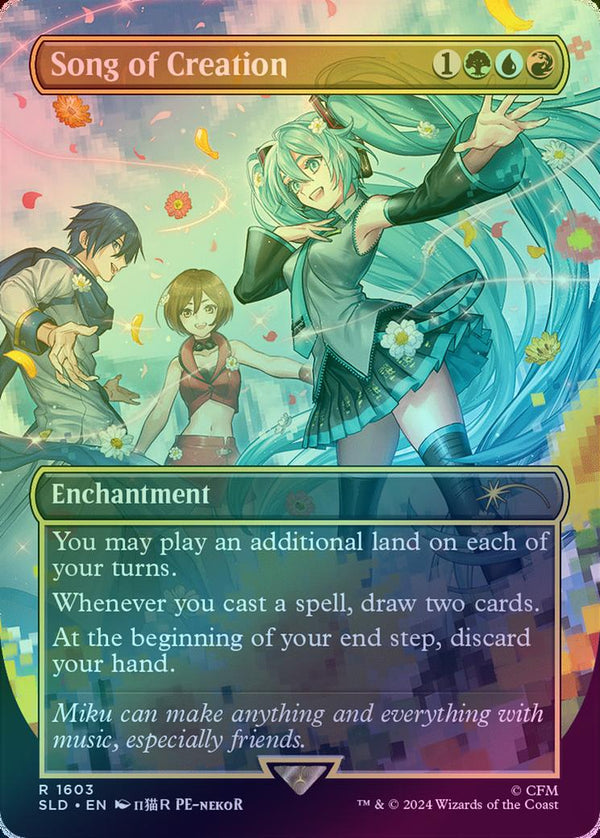 Song of Creation - Hatsune Miku: Digital Sensation (Foil) (SLD)
